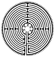 Labyrinth in der Kathedrale von Chartres